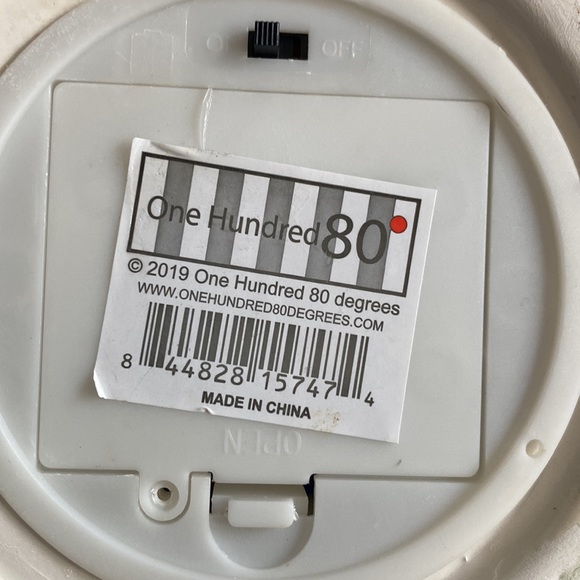 One Hundred 80 Degrees Battery Operated Ceramic Christmas Tree - Picture 7 of 7